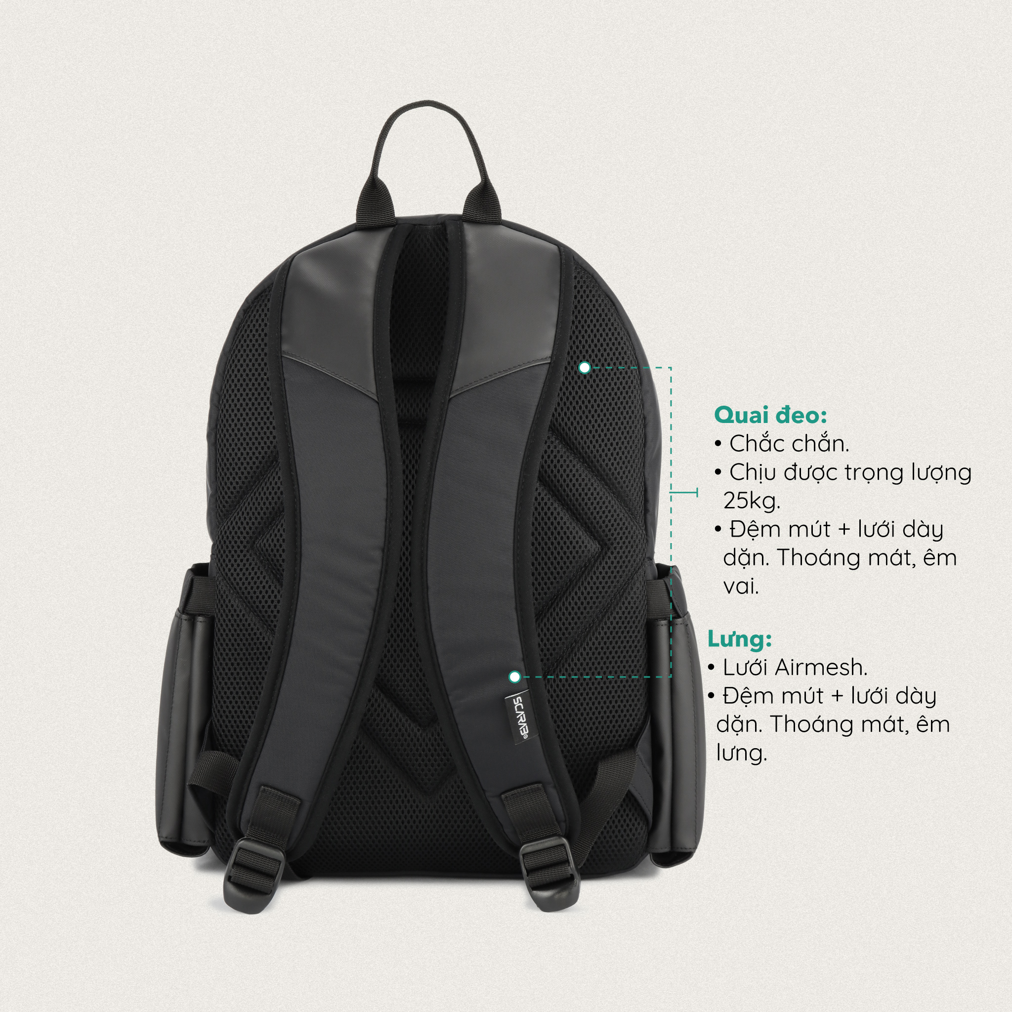 Balo Đi Học, Đi Chơi SCARAB - MULTI™ Unisex