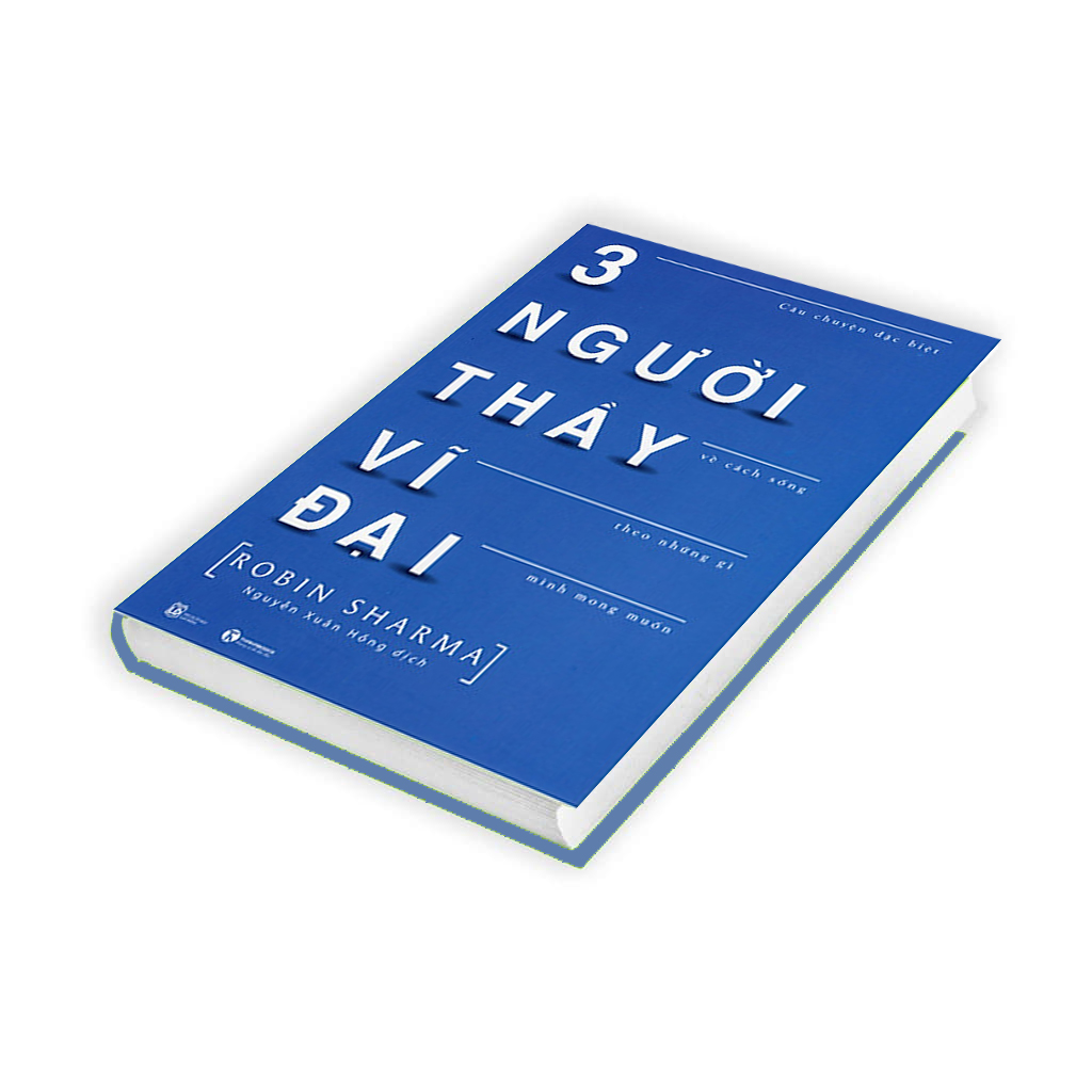 Sách -Ba Người Thầy Vĩ Đại + Tặng kèm bookmark