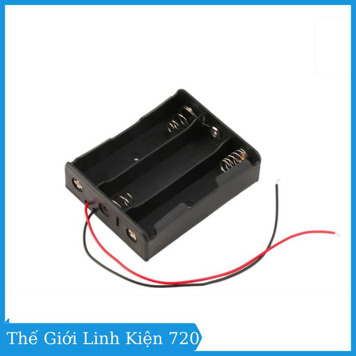 Đế pin 18650 đấu nối tiếp 1/2/3/4 pin