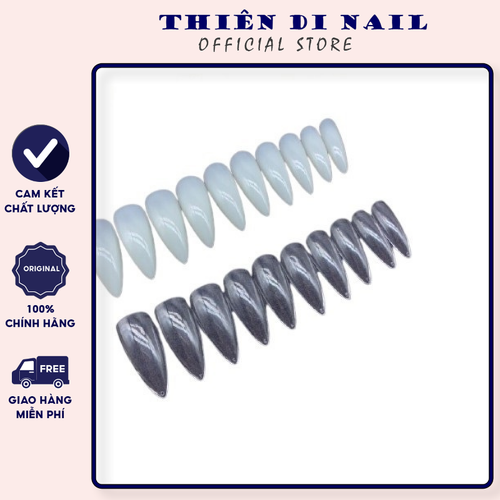 Móng up nhọn bầu dục, móng úp ovan