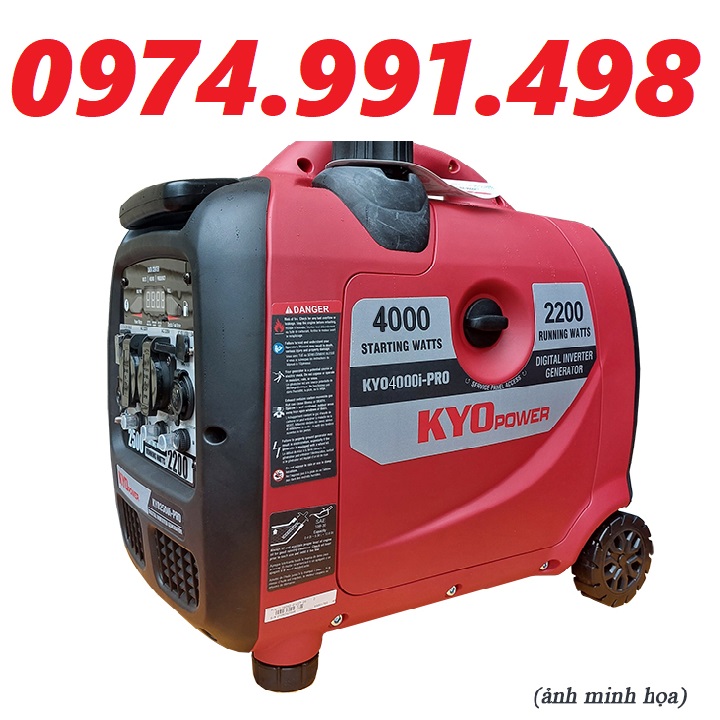 Máy phát điện chạy xăng 4kw kyo power 4000i-pro