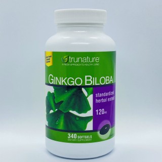 [HCM]Ginko Biloba Bổ não của Mỹ 340 viên Trunature (mẫu mới 2020) thumbnail
