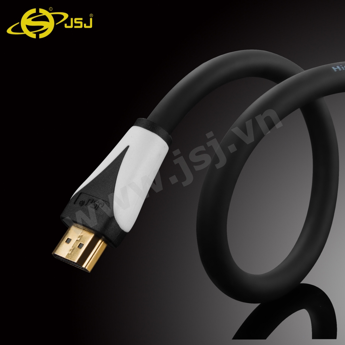 [HCM]Dây Cáp HDMI Dài 1.8m Loại Tròn  JSJ-H400