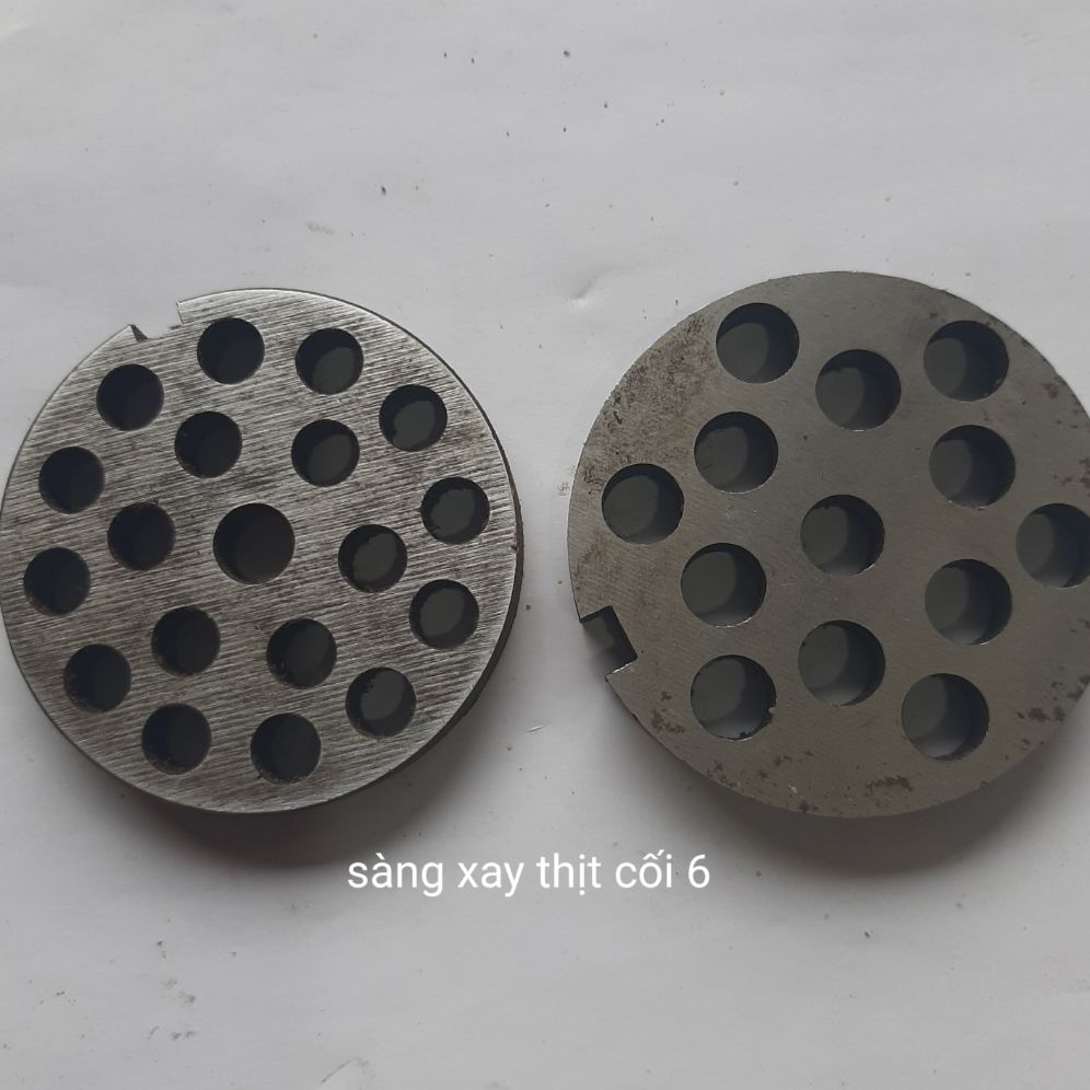 Xàng máy say phụ kiện mặt lưới xay đùn thịt cối số 6