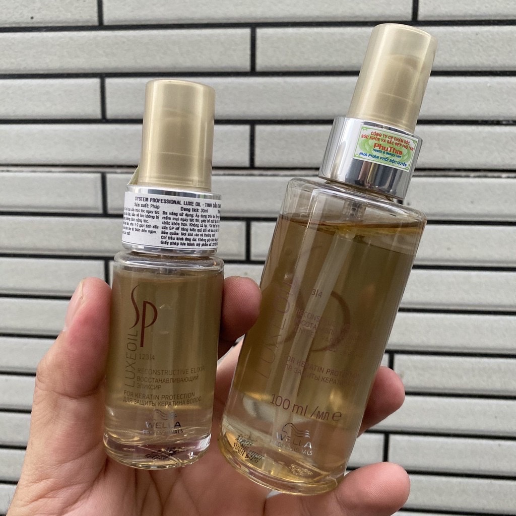 Tinh dầu phục hồi tóc SP Wella Luxe Oil 100ml ( New 2021 )