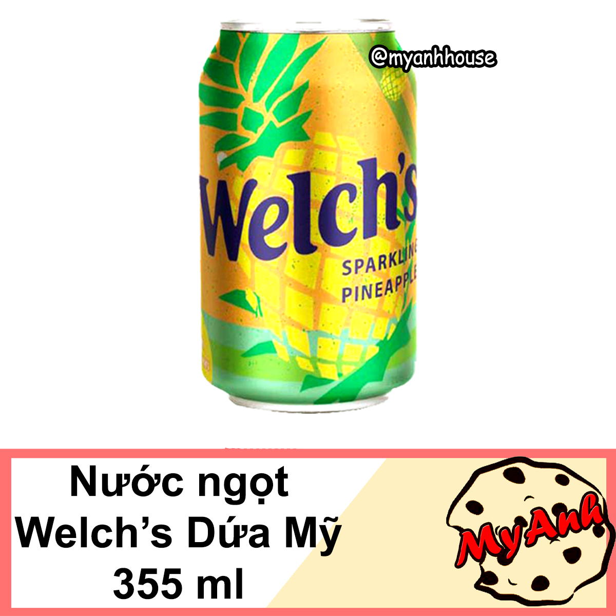 NƯỚC NGỌT WELCH'S DỨA MỸ