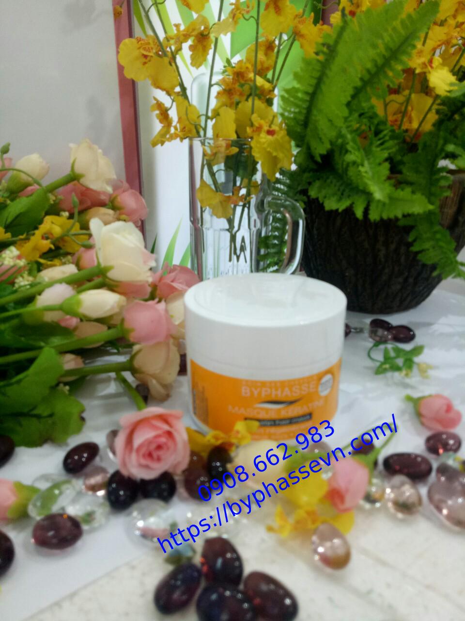 Kem Ủ Tóc Karatin Byphasse 250ml – Dành cho tóc khô và hư tổn