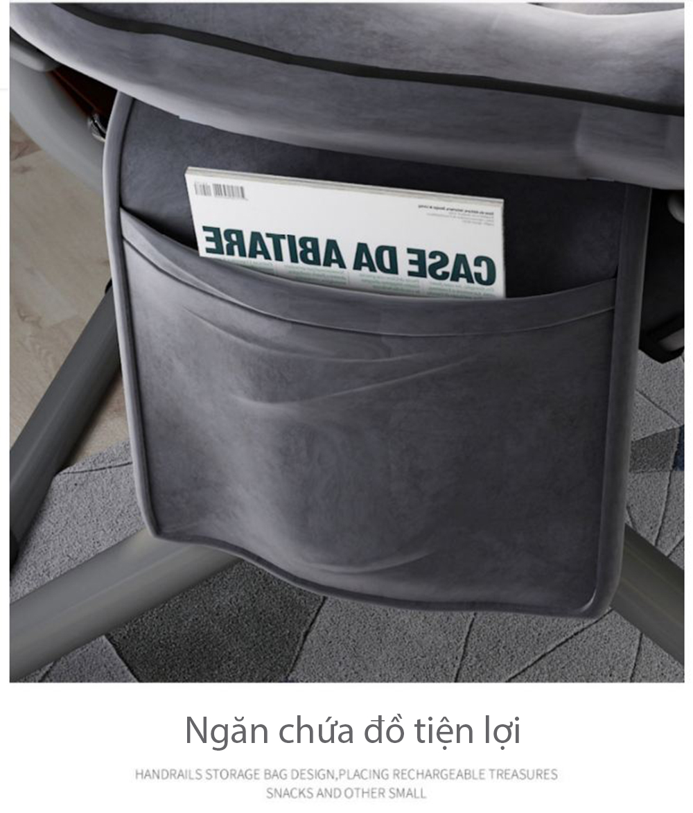 Ghế tựa lưng thư giãn + kèm gác chân