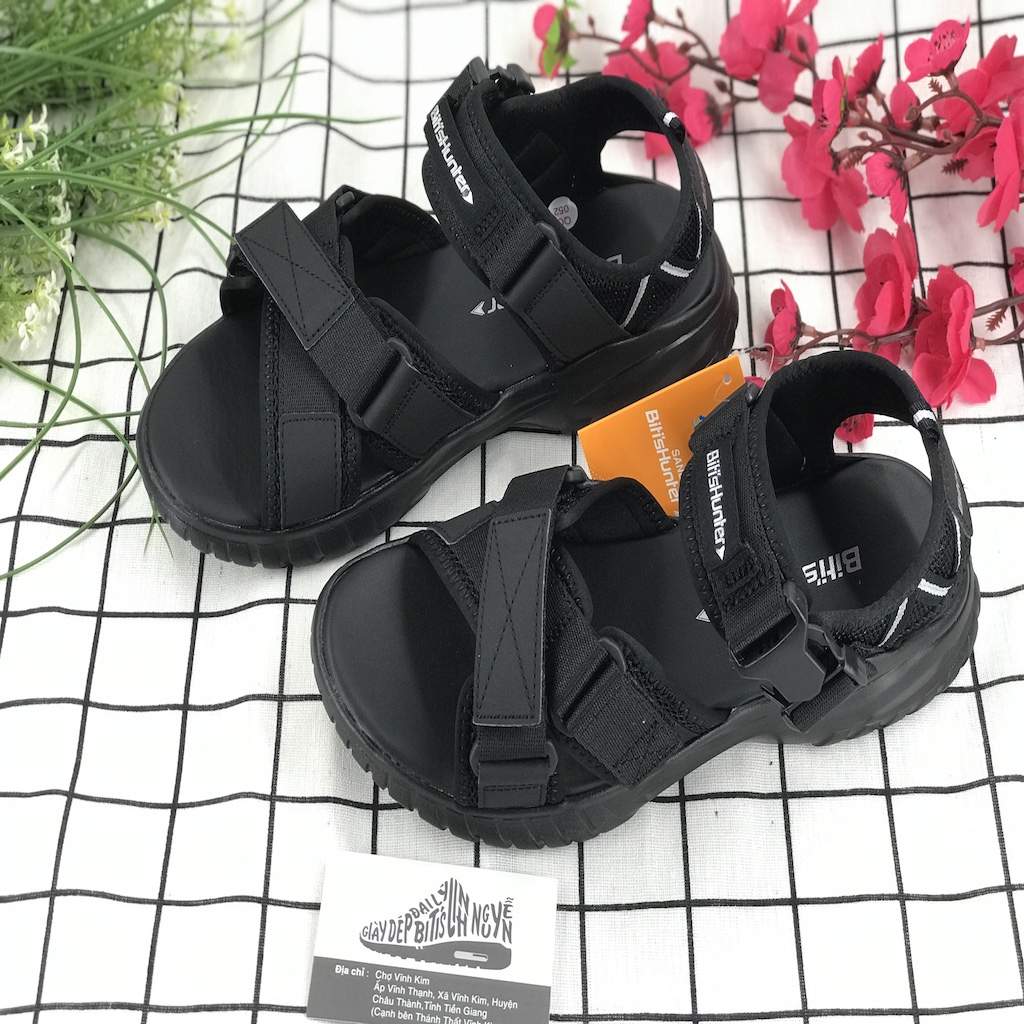 SANDAL BITIS CHÍNH HÃNG DEWH00400 DEN