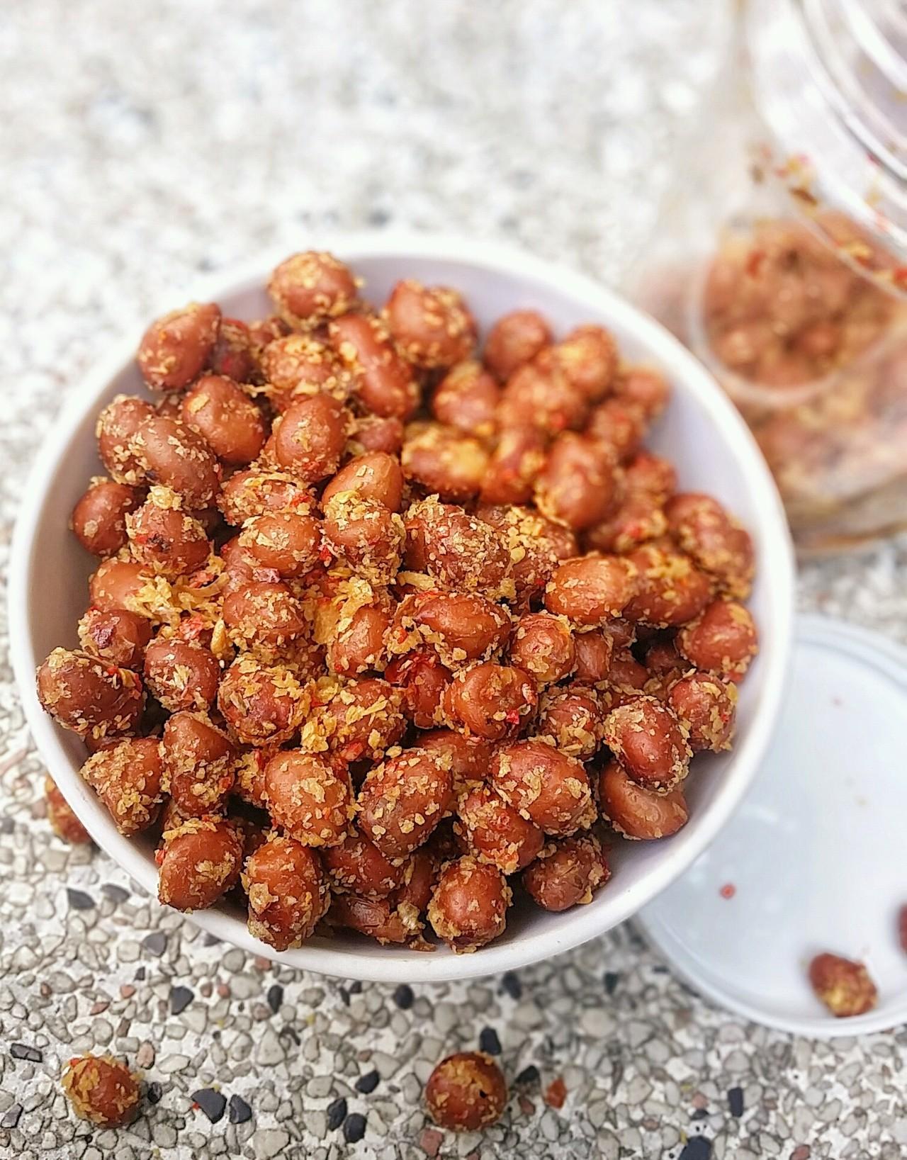 1KG Đậu Phộng Rang Tỏi Ớt