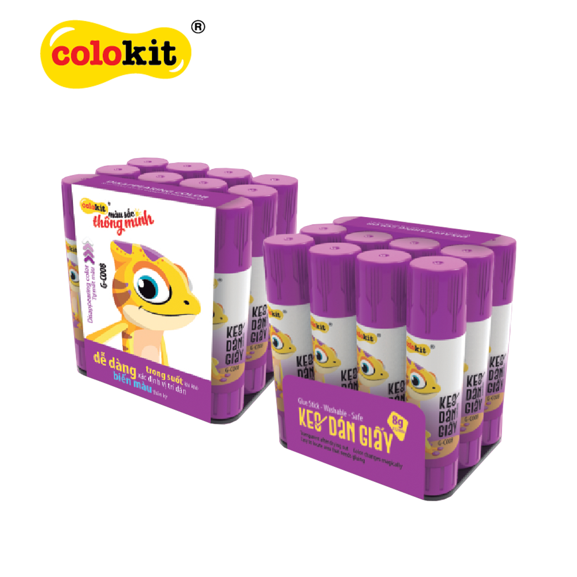 Hồ Khô Colokit Thiên Long - Keo Dán Giấy Colokit G-C012