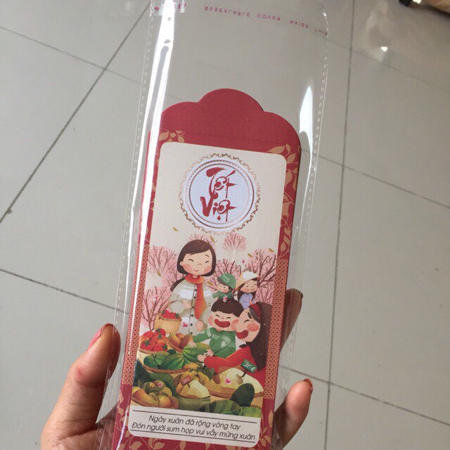 100g Túi bóng đựng lì xì