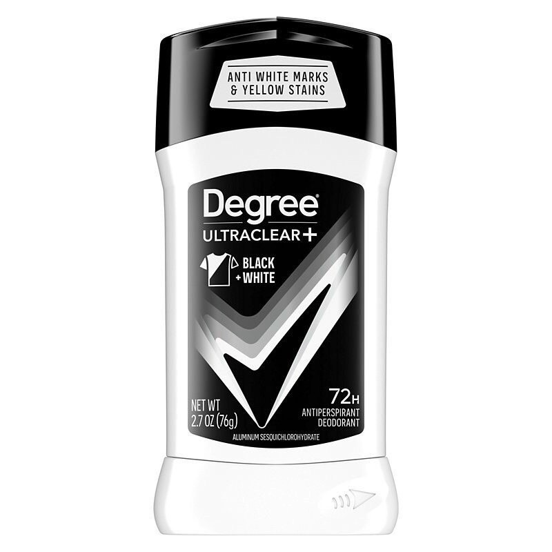 Lăn khử mùi NAM dạng sáp Degree Men Motionsense Ultra Clear Black White 48 Hours - 76Gram