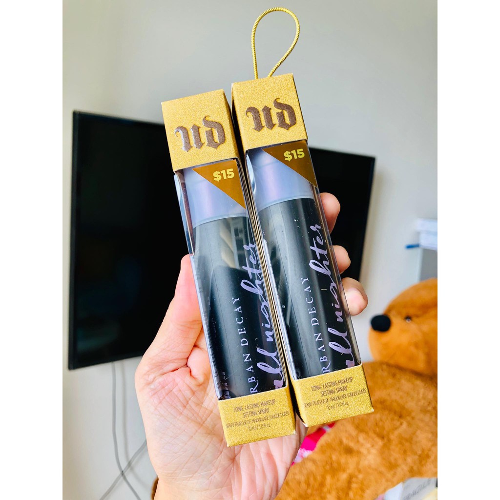 [UPDATE BAO BÌ MỚI 2022 ] XỊT KHÓA MAKEUP URBAN DECAY ALLNIGHTER MAKEUP SETTING SPRAY