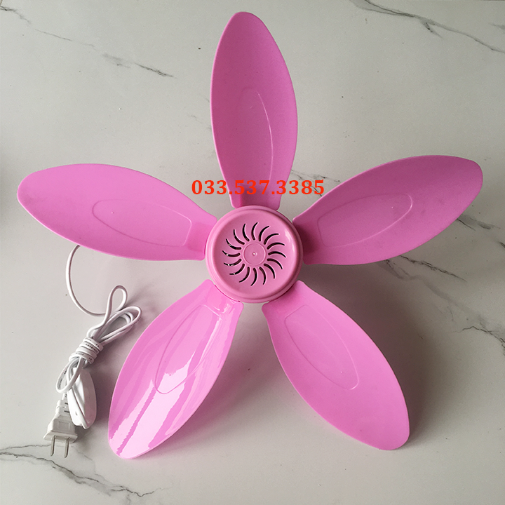 [NHIỀU MÀU] Quạt trần mini 5 cánh siêu mát 42cm, quạt màn, quạt trần, quạt treo tường