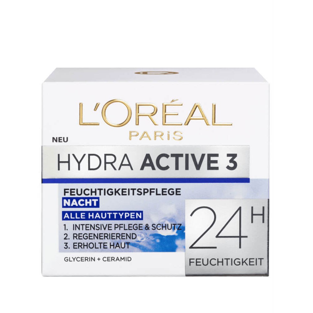 Kem Dưỡng Da Loreal Hydra Active 3 Ngày và Đêm