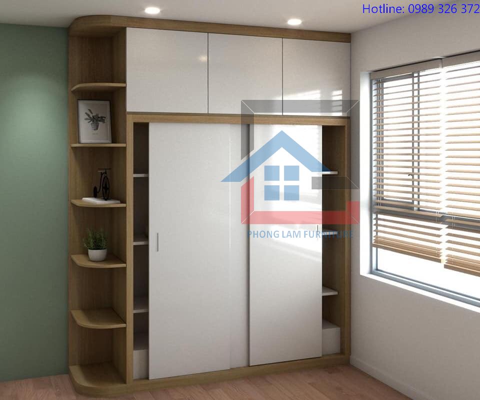 Tủ quần áo gỗ công nghiệp