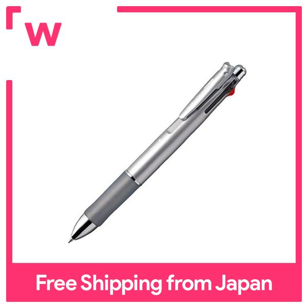 Zebra multi-function pen 4 colors + sharp clip-on multi 1000 silver P-B4SA2-S