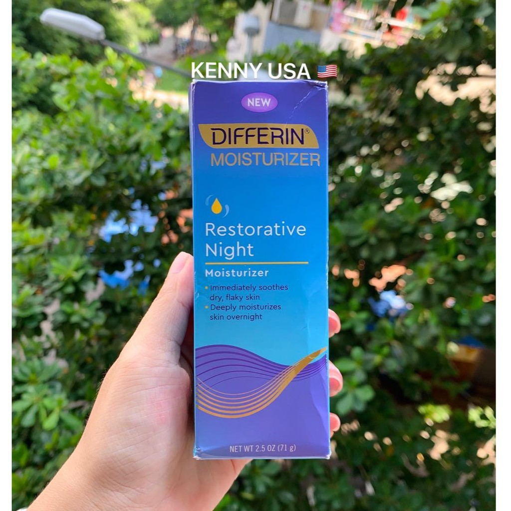 Kem dưỡng ẩm ban đêm phục hồi da differin restorative night moisturizer 71g chính hãng
