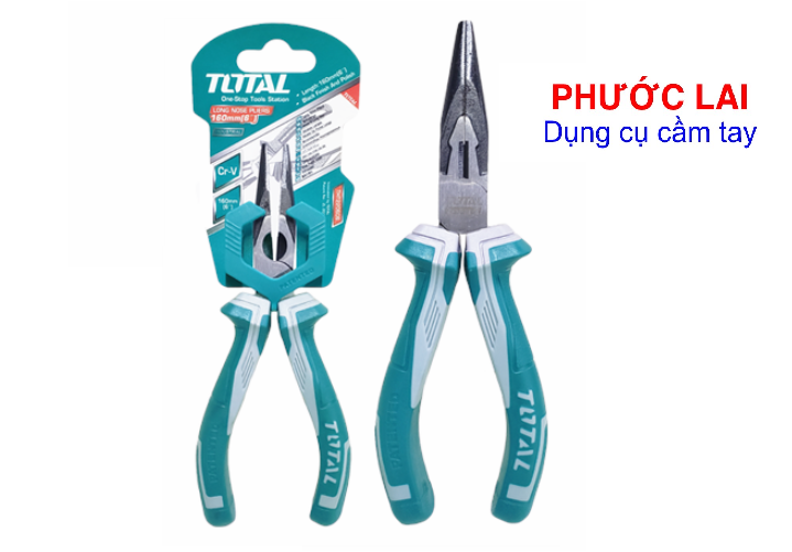 Kìm mũi nhọn 6" Total THT220606