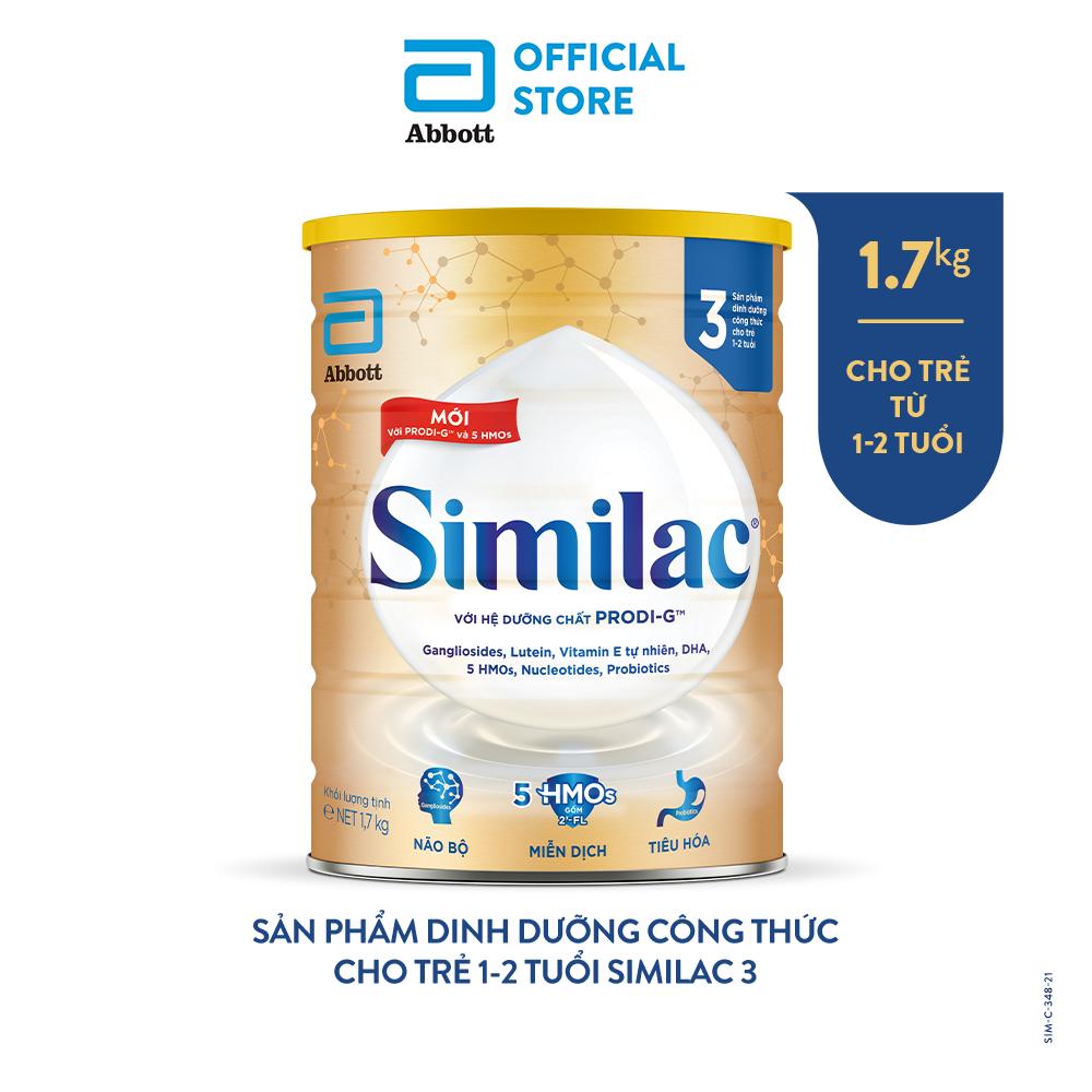 Sữa bột Similac PRODI-G 3 1.7kg Mới