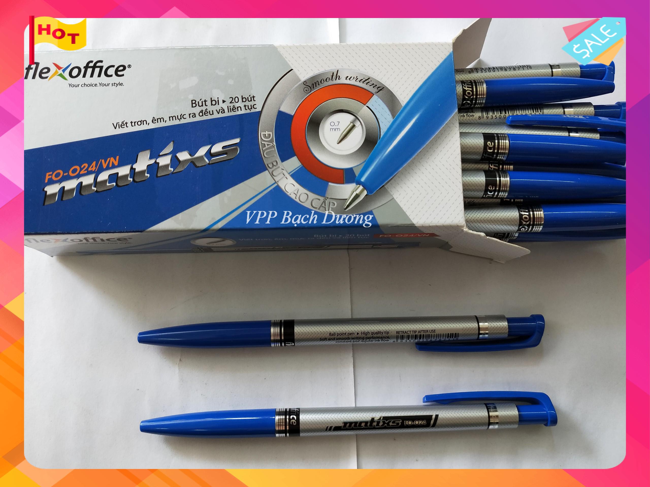 Bút FO-024 - 20 cây- Thiên Long - Flexofficee