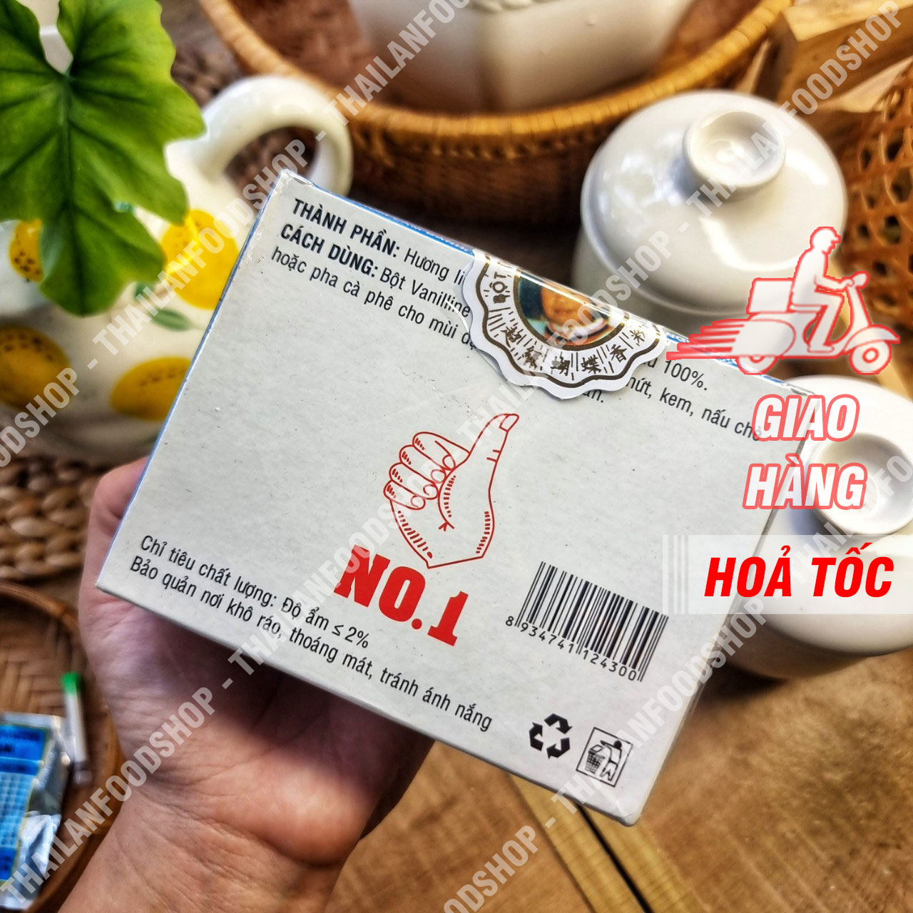 Bột Thơm Vanilline Hiệu Con Bướm Việt Ấn (Vani)