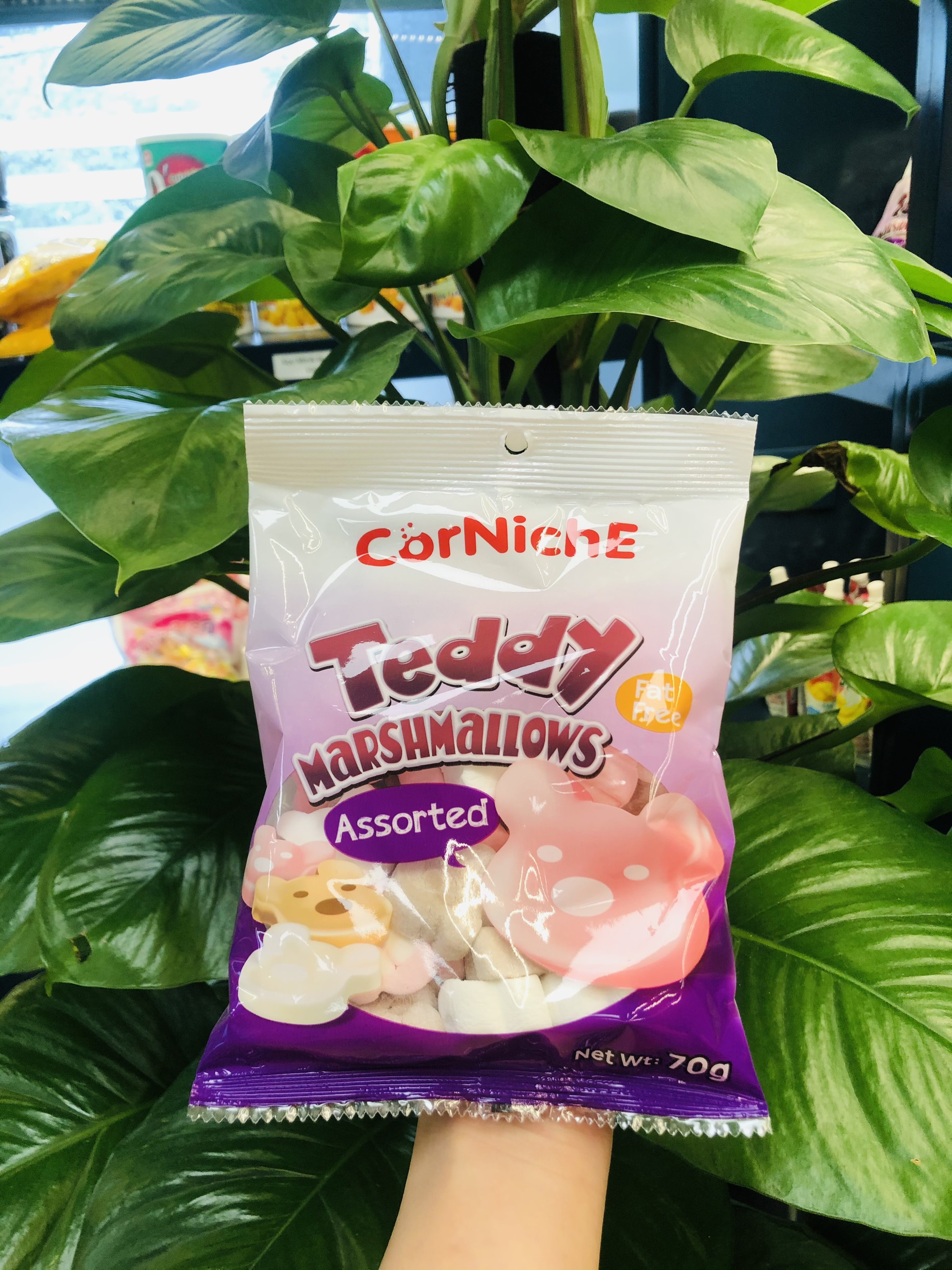 Kẹo marshmallows hình gấu teddy 70g
