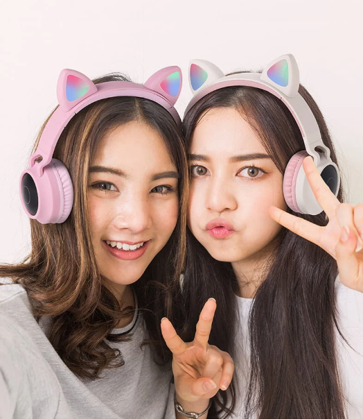 tai nghe bluetooth tai mèo