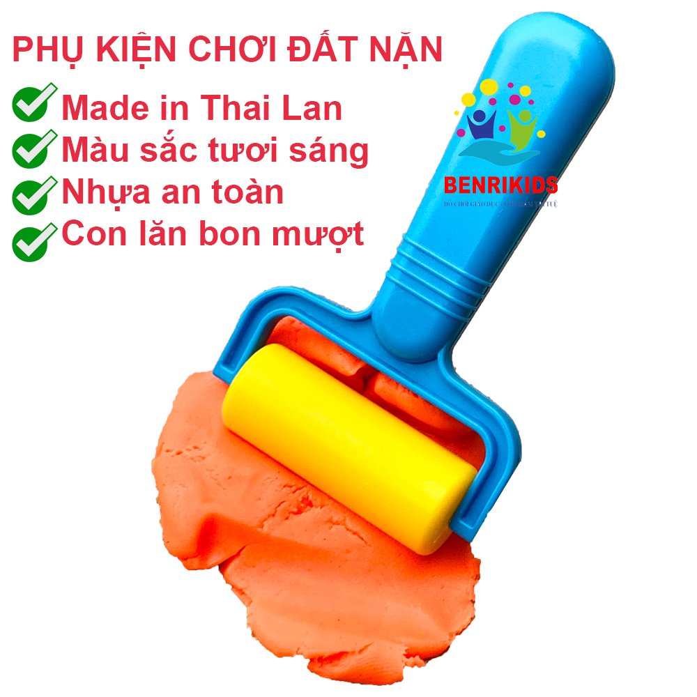 Đồ Chơi Trẻ Em, Thanh Lăn Chơi Trò Đất Nặn Cho Bé Trai Và Bé Gái Từ 1 Tuổi Phát Triển Tư Duy