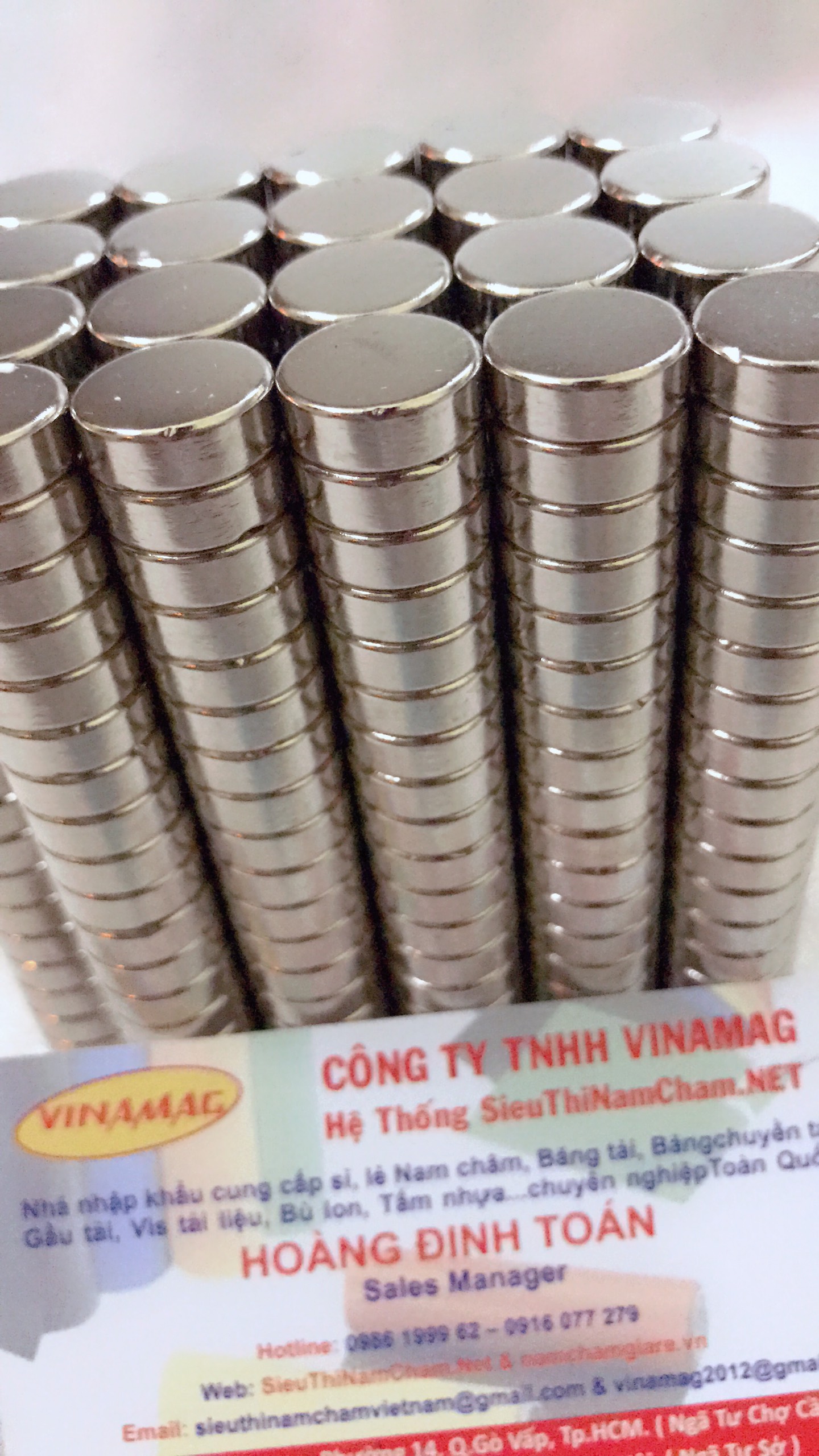 Nam châm viên D14x5mm siêu mạnh