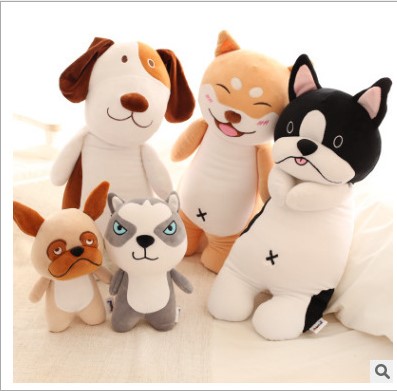 GẤU BÔNG BỘ 5 CHÓ SIÊU XINH SIZE 60CM