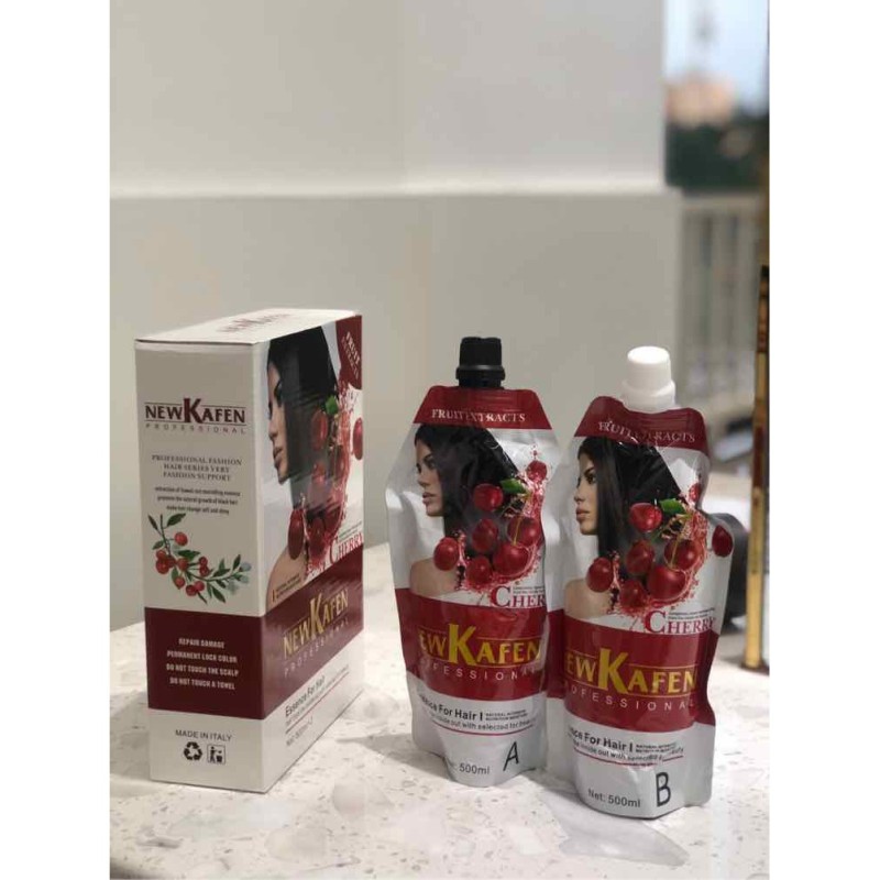 Thuốc nhuộm đen New Kafen cao cấp không dính da đầu 500ML giá rẻ