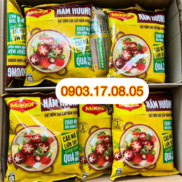 [Chay/mặn]Hạt nêm nấm hương chay Maggi (450gr)