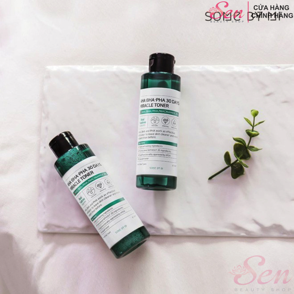 [HCM]Nước Hoa Hồng Some By Mi AHA-BHA-PHA 30 Days Miracle Toner 150ml