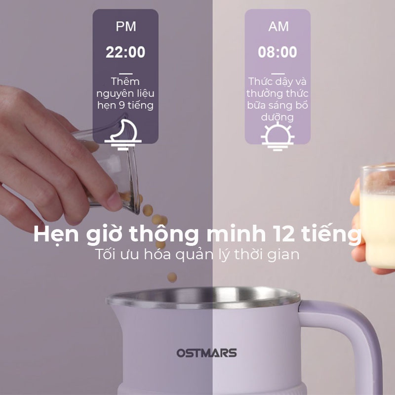 Máy làm sữa hạt đa năng ostmars