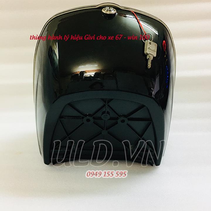 [HCM]thùng hành lý xe 67 - win 100 hiệu Givi