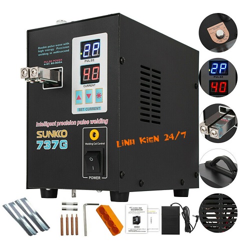 MÁY HÀN CELL PIN SUNKKO 737G CHÍNH HÃNG