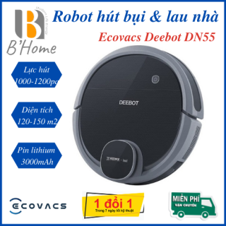 Robot Hút Bụi Lau Nhà Ecovacs DN55, Công nghệ 4.0, Hàng Trưng bày 99% - Máy Hút Bụi Thông Minh-BH 12 tháng-[FREE SHIP] thumbnail