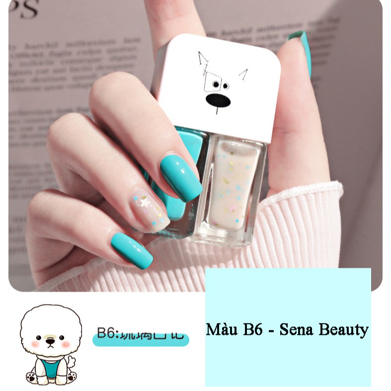 [HCM]Full Set 2 Chai Sơn Móng Tay Nhũ + Lì Fairys Gift 2*6ML