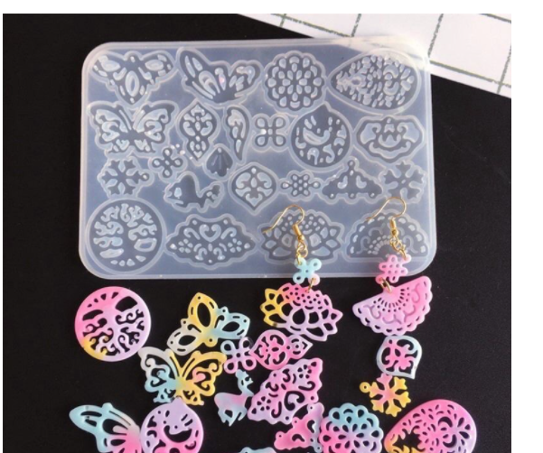 Khuôn Silicone Đúc Keo Epoxy Resin Làm Ngọc Bội Trang Sức Cổ Trang, Trang Trí , DIY Resin Handmade - Trường Thịnh Sài Gòn