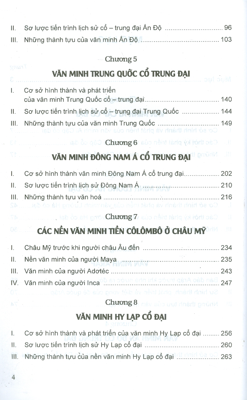 Lịch Sử Văn Minh Thế Giới