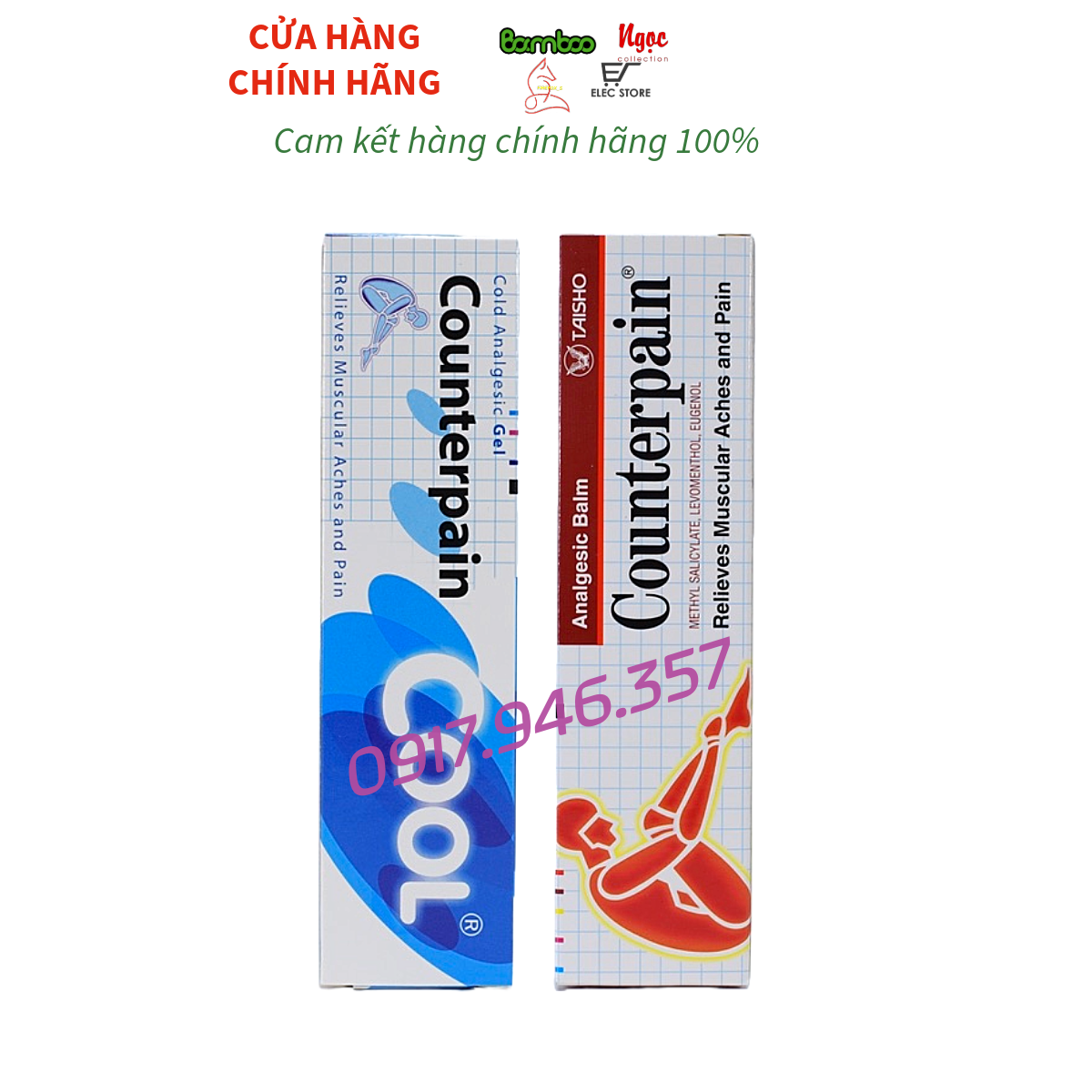 Cao Xoa Bóp Counterpain 60g Thái Lan