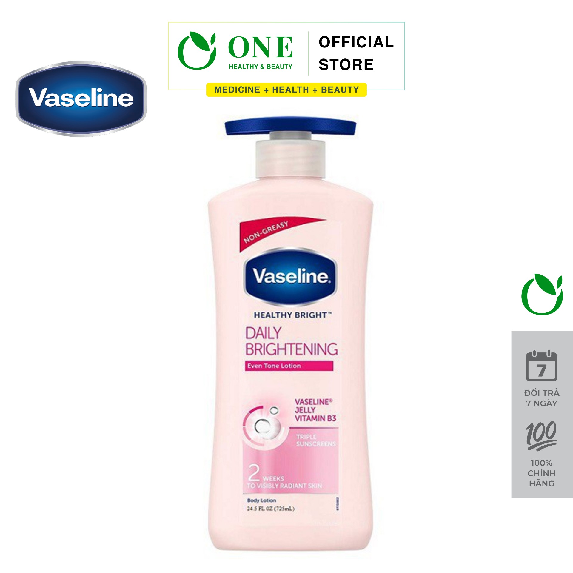 Sữa Dưỡng Thể Vaseline Body Lotion 725ml
