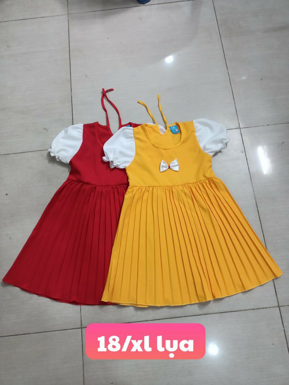 Đầm lụa cho bé
