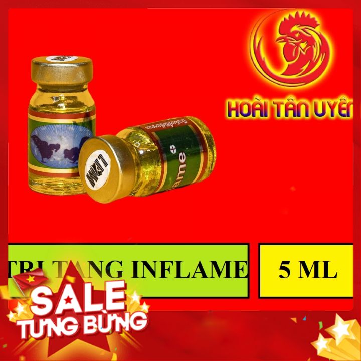 COMBO 2 LỌ Trị Tang cho gà đá INFLAME chai 5 ml