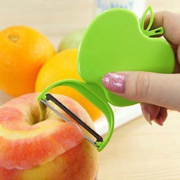 DỤNG CỤ NẠO GỌT HOA QUẢ HÌNH QUẢ TÁO ( GIAO MÀU NGẪU NHIÊN)