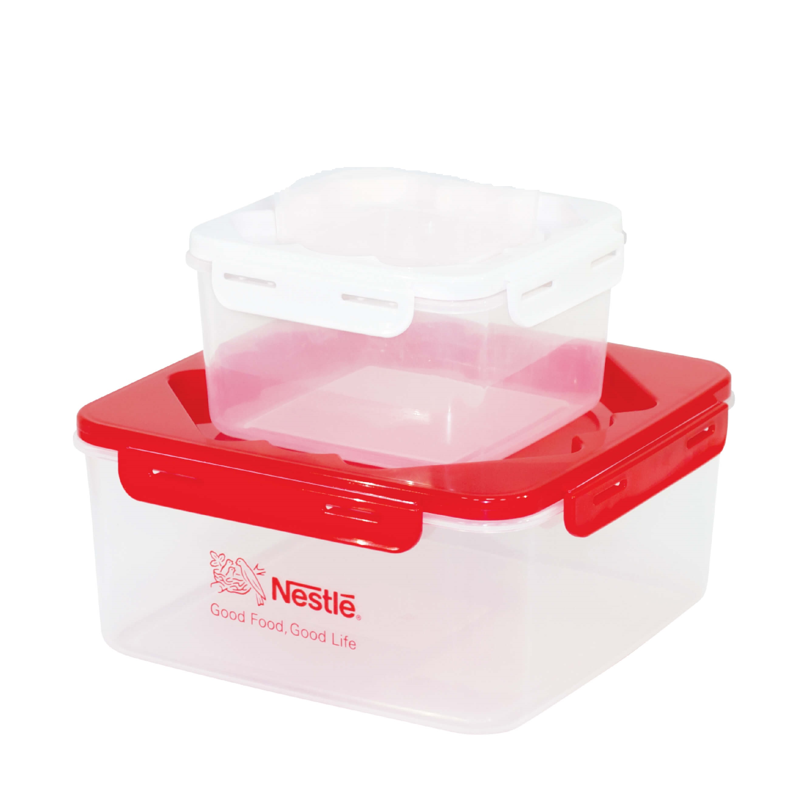 [XÃ KHO] Bộ 2 Hộp Nhựa nắp gài Trio Nestle Đại Đồng Tiến đựng thực phẩm có nắp đậy kín cao cấp an toàn cho sức khỏe