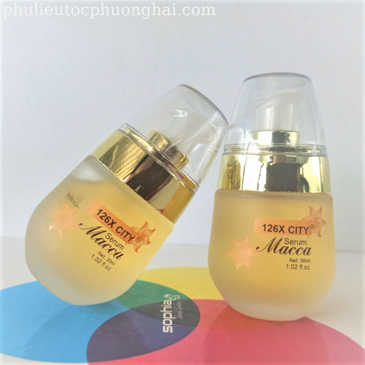 Tinh Dầu Bóng Tóc 126 City – Phục Hồi Hư Tổn, Bóng Mượt Tự Nhiên, Không Bết Dính – Dưỡng Tóc Suôn Mượt