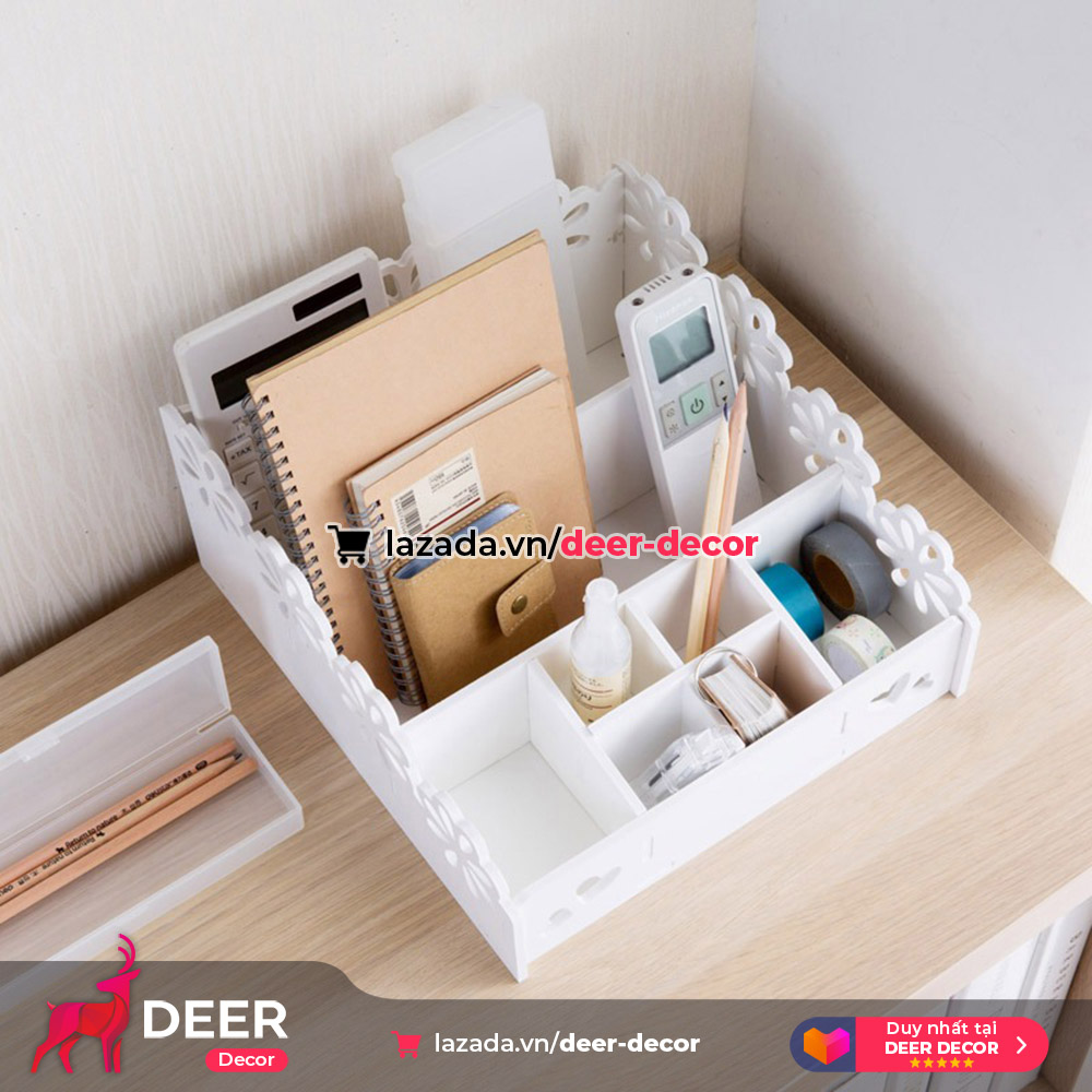 Kệ Để Đồ Mỹ Phẩm Đa Năng Siêu Xinh - DEER DECOR